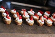 Strawberry cookies