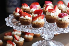 Strawberry cookies